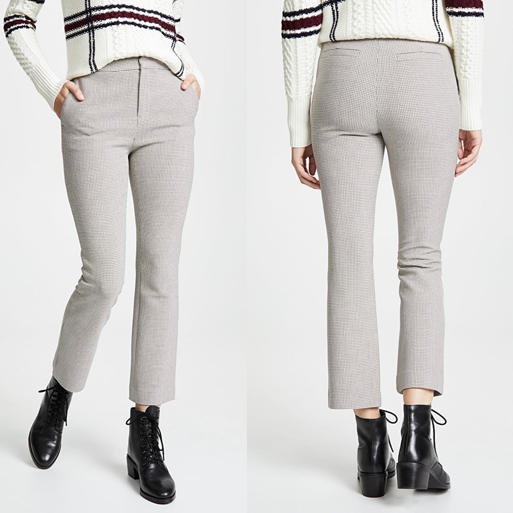 NWT Joie Tabanica Camel Plaid Pants